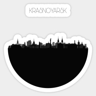 Krasnoyarsk Skyline Sticker